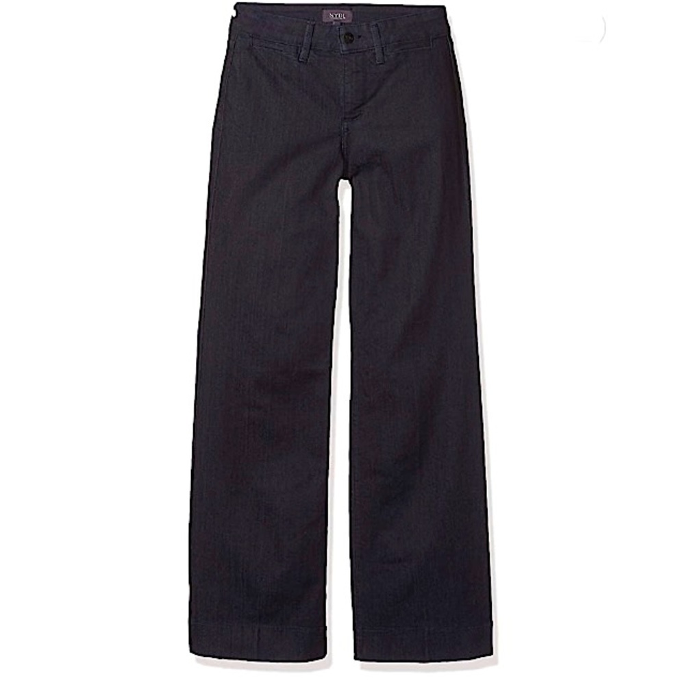 NYDJ Wide Leg Trouser Jeans Teresa  Dark Wash - Picture 3 of 16
